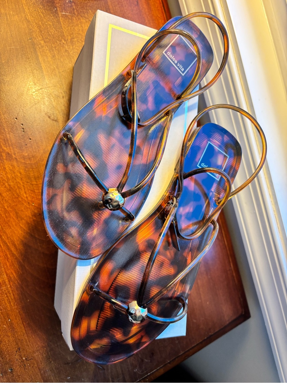 Dolce Vita Kelley Tortoise Jelly Sandal